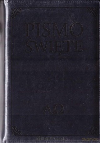 Pismo Święte w etui granatowe [KSIĄŻKA]