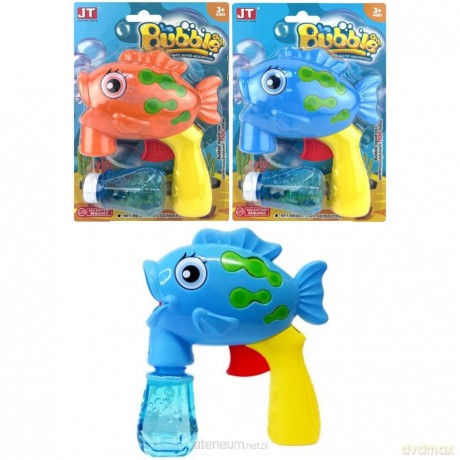 Pistolet na bańki rybka MIX [SPORT]