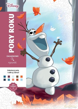 Pory roku. Disney kolorowanka antystresowa - William Bal [KSIĄŻKA]