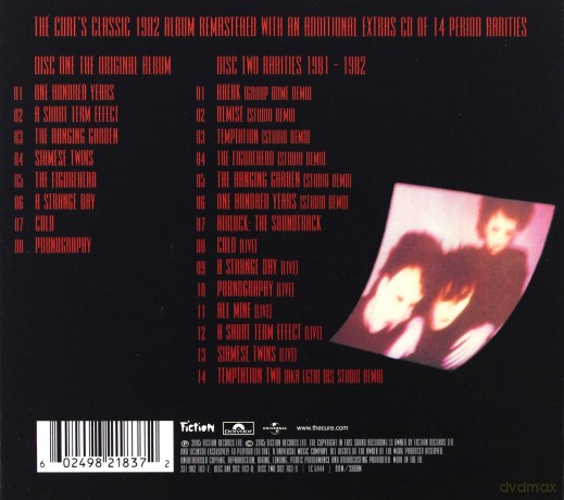 The Cure: Pornography (Deluxe Edition) [2CD]
