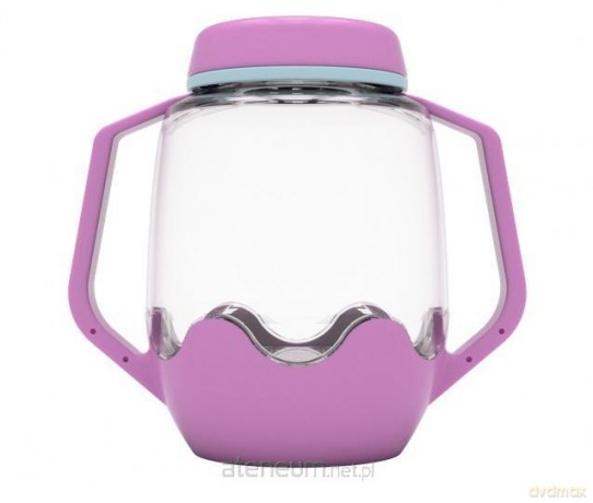 Słoik sensoryczny do napełnienia wodą fioletowy