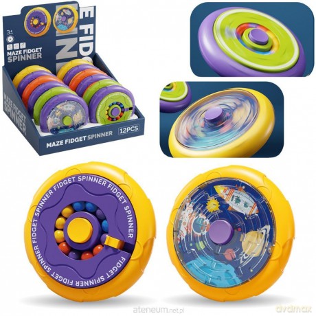 Spinner 2w1 labirynt i układanka [SPORT]