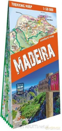 Trekking map Madeira 1:50 000 lam [KSIĄŻKA]