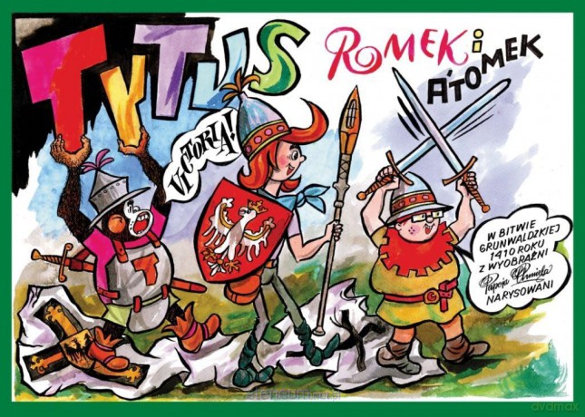 Tytus, Romek i A'Tomek w bitwie grunwaldzkiej 1410 - Henryk Jerzy Chmielewski [KOMIKS]