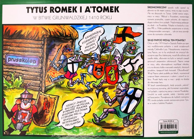 Tytus, Romek i A'Tomek w bitwie grunwaldzkiej 1410 - Henryk Jerzy Chmielewski [KOMIKS]