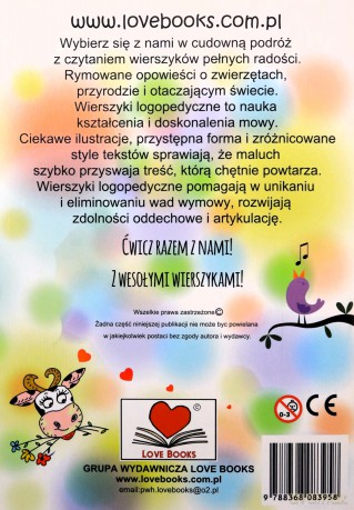 Wesołe wierszyki logopedyczne [KSIĄŻKA]
