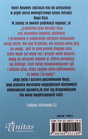 Wewnętrzny głos miłości - Nouwen Henri J. M. [KSIĄŻKA]