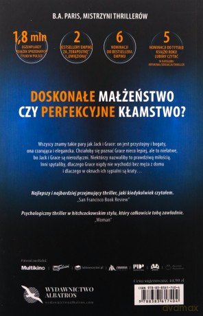 Za zamkniętymi drzwiami - B.A. Paris [KSIĄŻKA]