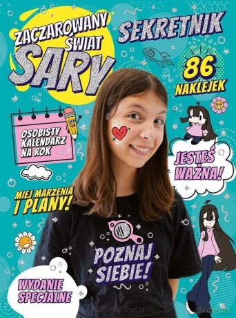 Zaczarowany Świat Sary. Sekretnik [KSIĄŻKA]