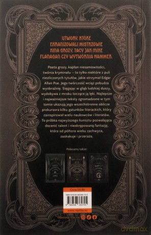 Zagłada domu Usherów (barwione brzegi) - Edgar Allan Poe [KSIĄŻKA]