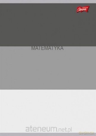 Zeszyt A5/60K kratka Matematyka ze ściągą (10szt)