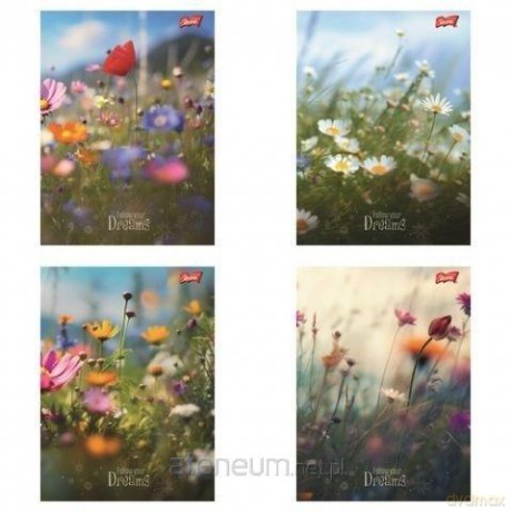 Zeszyt A5/60K kratka Romantic Meadow (10szt)