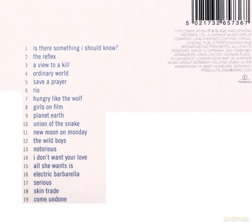 Duran Duran: Greatest [CD]