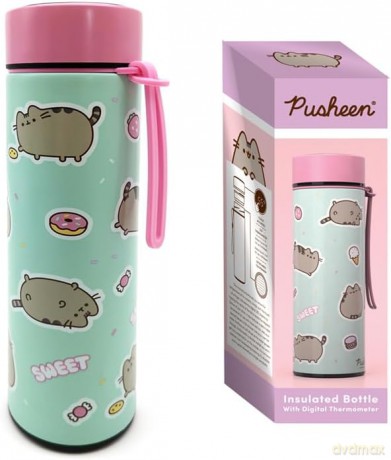 Butelka termiczna z termometrem Pusheen BOT362