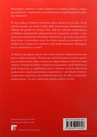 Co zostawiliście za sobą? - Bushra al-Maqtari [KSIĄŻKA]