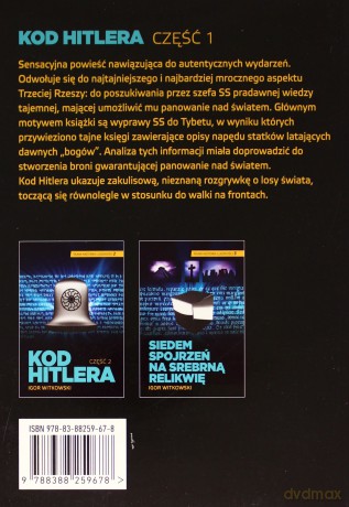 Kod Hitlera. Część 1 - Igor Witkowski [KSIĄŻKA]