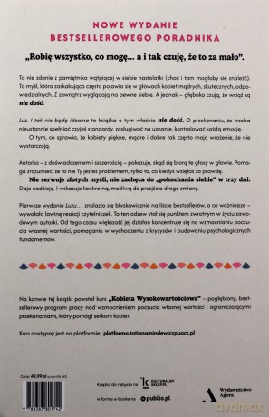 Luz. I tak nie będę idealna - Tatiana Mindewicz-Puacz [KSIĄŻKA]