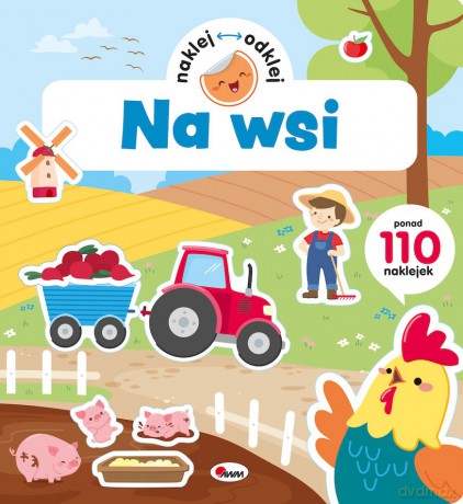 Na wsi. Naklej odklej [KSIĄŻKA]