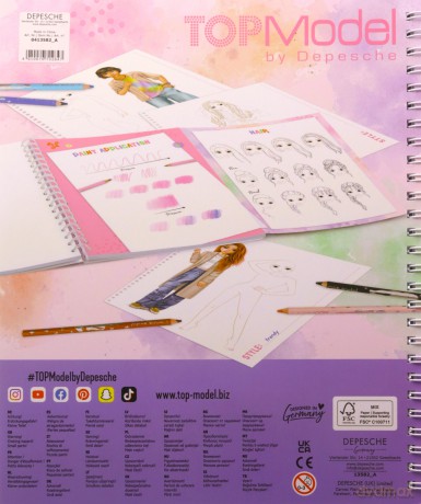 Szkicownik projektantki Top Model 13582A