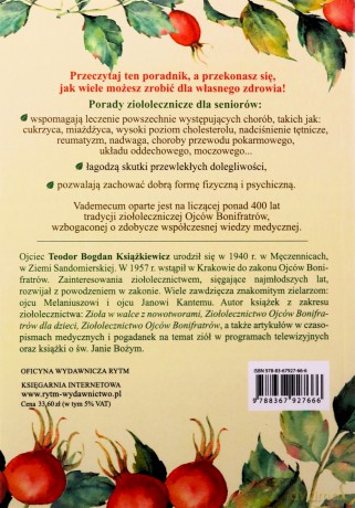 Ziołolecznictwo Ojców Bonifratrów dla seniorów - Teodor Książkiewicz [KSIĄŻKA]