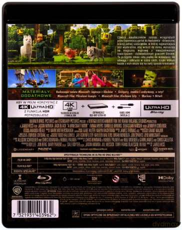 Minecraft: Film [Blu-Ray 4K]+[Blu-Ray]