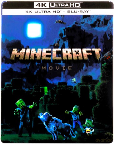 Minecraft: Film (steelbook) [Blu-Ray 4K]+[Blu-Ray]