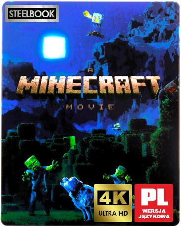 Minecraft: Film (steelbook) [Blu-Ray 4K]+[Blu-Ray]