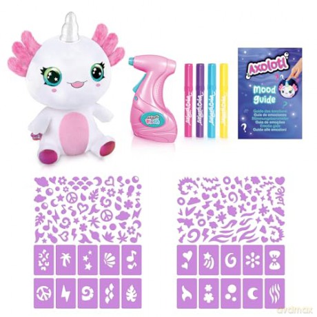Airbrush Plush - Axolotlcorn - (11048)