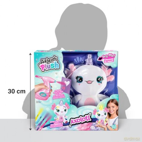 Airbrush Plush - Axolotlcorn - (11048)