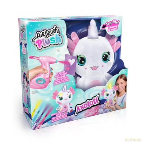 Airbrush Plush - Axolotlcorn - (11048)