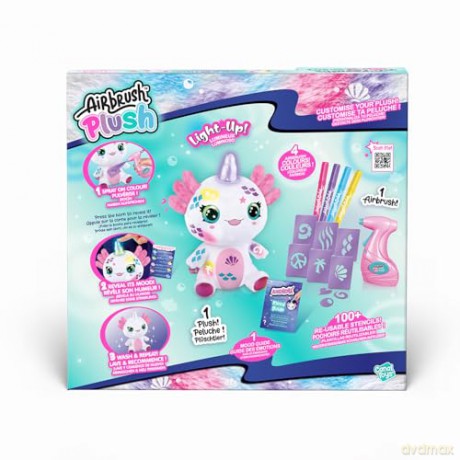 Airbrush Plush - Axolotlcorn - (11048)
