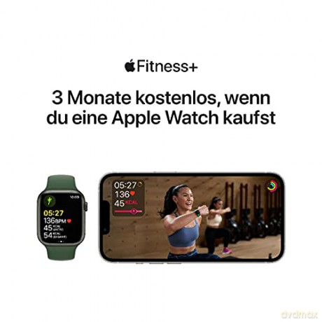 Apple - Watch Series 7 GPS + LTE, 41mm, Black/Alu