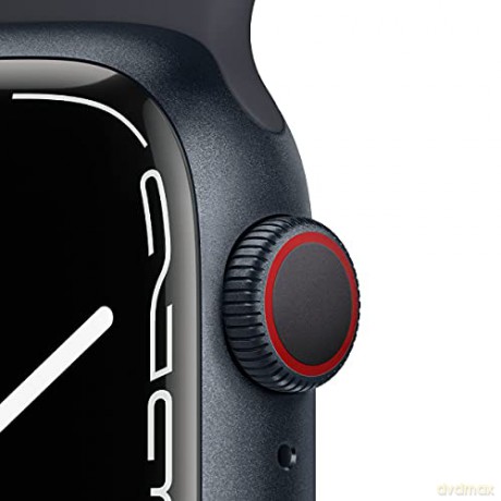 Apple - Watch Series 7 GPS + LTE, 41mm, Black/Alu
