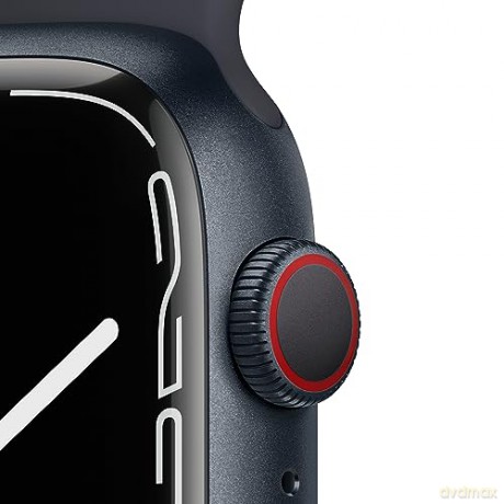 Apple - Watch Series 7 GPS + LTE, 45mm, Black/Alu