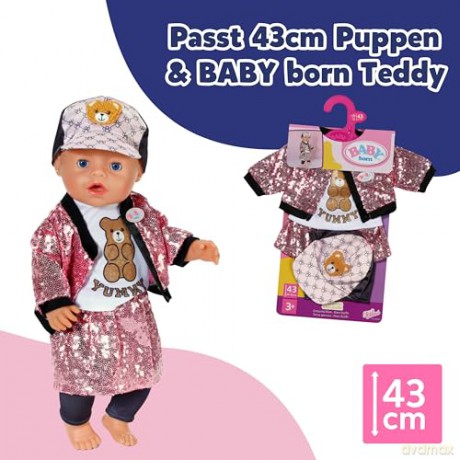 Baby Born - Glam Outfit 43cm - (837320)