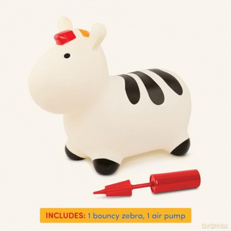 Battat - Zebra Bouncy animal (712754)