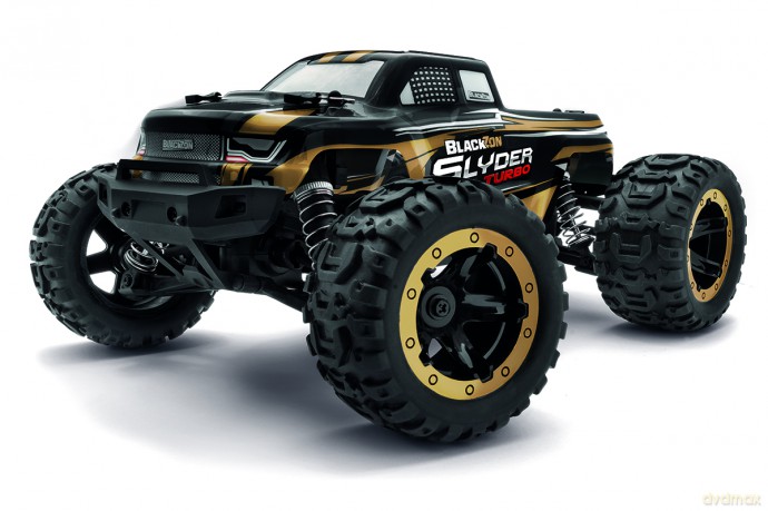 BLACKZON - Slyder MT Turbo 1/16 4WD 2S Brushless - Gold (540212)
