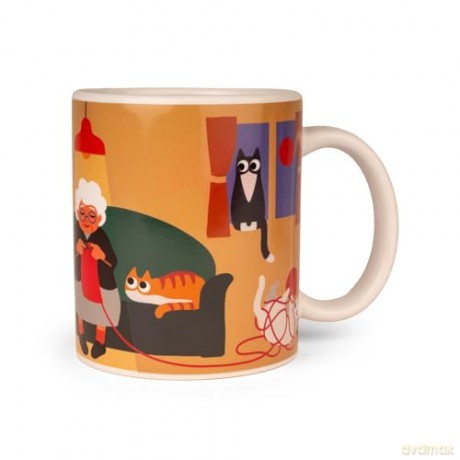 Cat Lady Morph Mug