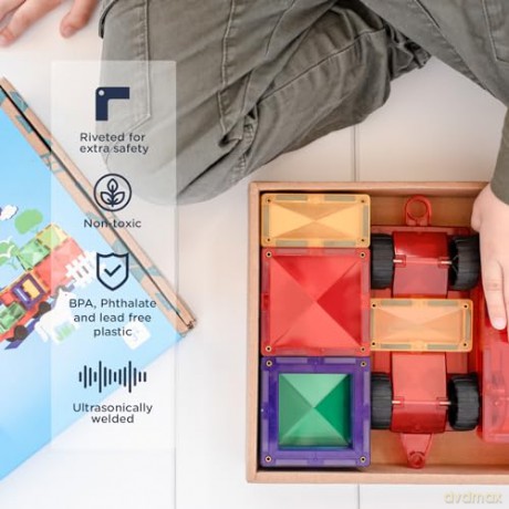 Connetix - Rainbow Motion Pack - 24 Pieces - (CT-R-00024-MO)