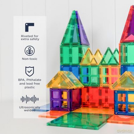 Connetix- Rainbow Creative Pack 102 Pieces - (CT-R-00102-CR)