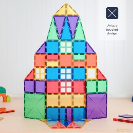 Connetix- Rainbow Creative Pack 102 Pieces - (CT-R-00102-CR)