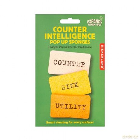 Counter Intelligence Pop-Up Sponges - (wet)