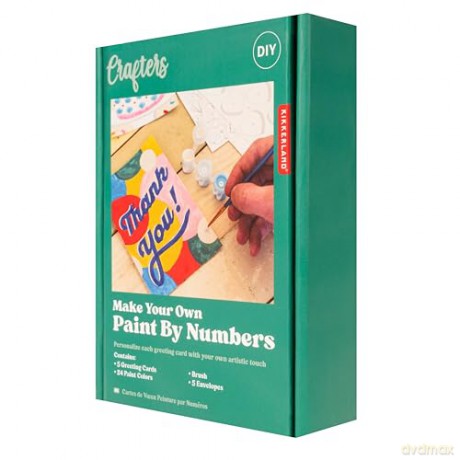 Crafter PaintByNumber Greeting Cards - (CR20)