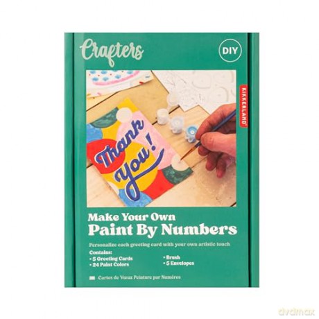 Crafter PaintByNumber Greeting Cards - (CR20)