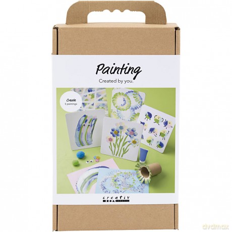 Creativ - Craft Kit Painting, Assorted Colours, 1 Pack - (977772)