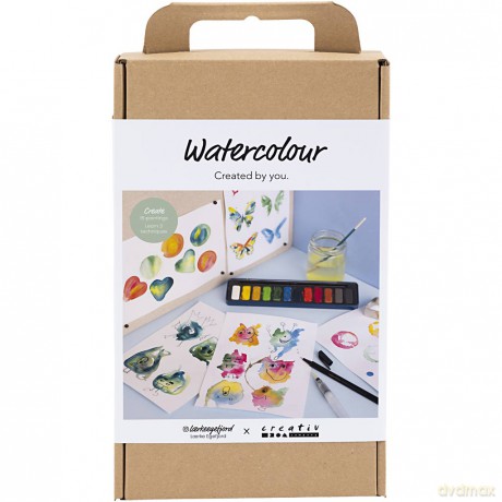 Creativ - Craft Kit Watercolour, 1 pack - (977768)
