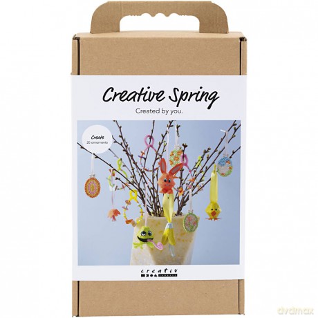 Creativ - Craft Mix Creative Spring, assorted colours, 1 pack - (977606)