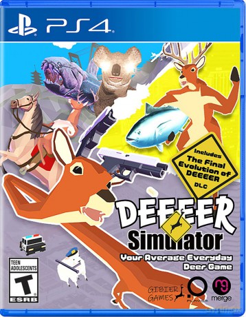 DEEEER Simulator: Your Average Everyday Deer Game [GRA PS4]