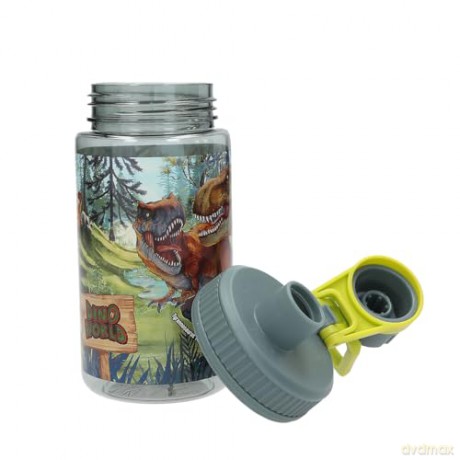 Dino World - Drinking Bottle BITE - Transparent Green - 500 ml