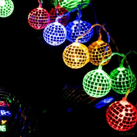 Disco Ball String Lights - 2 meters